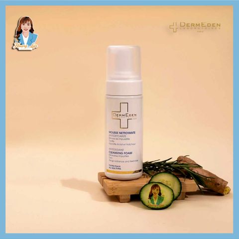 Sữa rửa mặt chống oxy hóa dạng bọt DermEden Antioxydante Cleansing Foam 150ml 739605