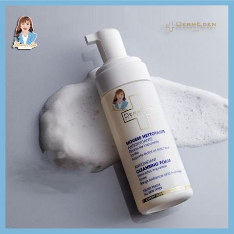 Sữa rửa mặt chống oxy hóa dạng bọt DermEden Antioxydante Cleansing Foam 150ml 739605