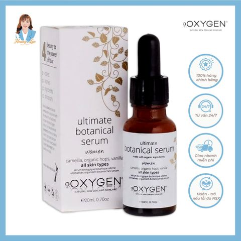 Serum tinh chất dưỡng da New Zealand OXYGEN Ultimate Botanical Serum 20ml 739614