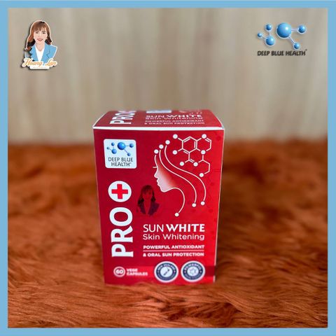 Viên uống chống nắng, trắng da New Zealand Deep Blue Health Pro+ SunWhite Skin Whitening 60 viên