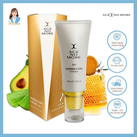 Kem phục hồi da mật ong Manuka UMF+ New Zealand Age No More Dermacare Creme 30ml 739625