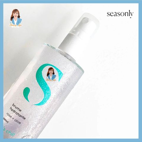 Xịt khoáng dưỡng ẩm nha đam Pháp Seasonly Brume Hydratante (Moisturizing Mist) 100ml