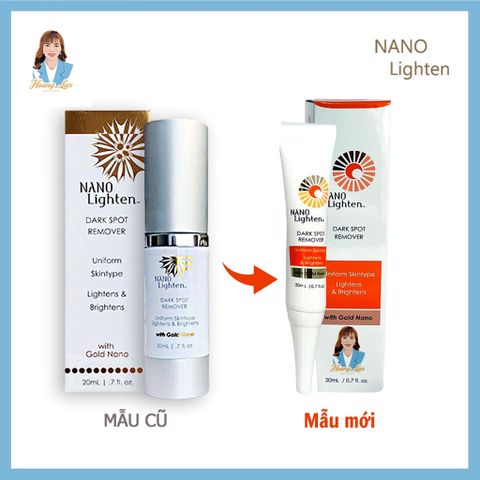Serum loại bỏ nám da, tàn nhang Nhập khẩu Mỹ Nano Lighten Dark Spot Remover 20ml