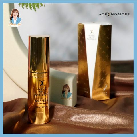Serum tế bào gốc nhau thai cừu New Zealand Age No More Stem Cell Gold Serum 15ml 739628