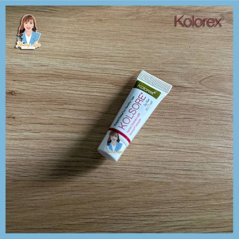 Kem loại bỏ chàm môi, loét môi, herpes môi New Zealand Kolorex Kolsore Lip Care Ointment 5g