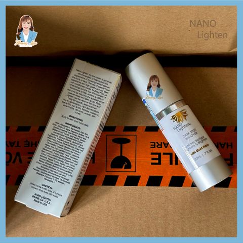 Serum loại bỏ nám da, tàn nhang Nhập khẩu Mỹ Nano Lighten Dark Spot Remover 20ml