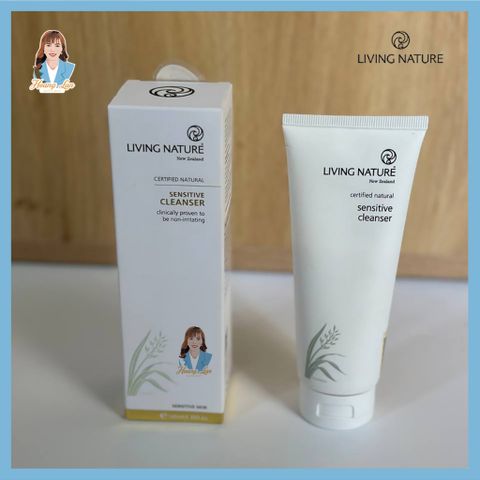 Sữa rửa mặt cho da nhạy cảm New Zealand Living Nature Sensitive Cleanser 100ml 739635