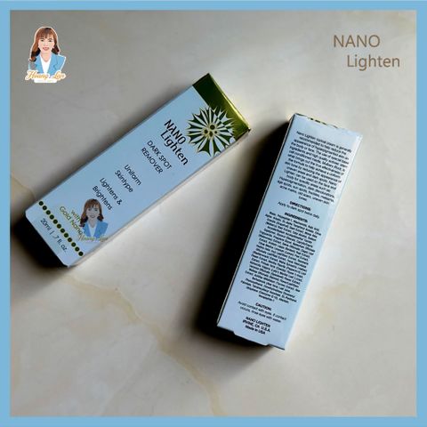 Serum loại bỏ nám da, tàn nhang Nhập khẩu Mỹ Nano Lighten Dark Spot Remover 20ml
