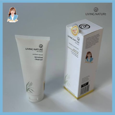 Sữa rửa mặt cho da nhạy cảm New Zealand Living Nature Sensitive Cleanser 100ml 739635