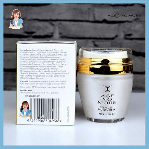 Kem dưỡng ẩm tế bào gốc nhau thai cừu New Zealand Age No More Stem Cell Moisturiser 30ml 739633