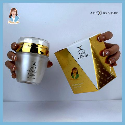 Sữa rửa mặt tế bào gốc nhau thai cừu New Zealand Age No More Stem Cell Cleanser 50ml 739638
