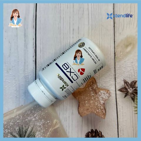 Viên uống hỗ trợ tim mạch, ngừa đột quỵ New Zealand Xtend Life CX8 Cardiovascular Support 90 viên