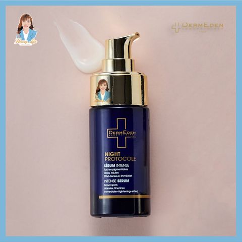 Serum dưỡng sáng da ban đêm Pháp DermEden Night Protocole Intense Serum 30ml 739640