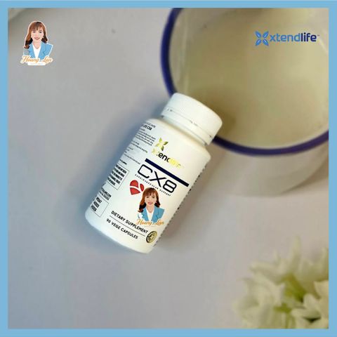 Viên uống hỗ trợ tim mạch, ngừa đột quỵ New Zealand Xtend Life CX8 Cardiovascular Support 90 viên