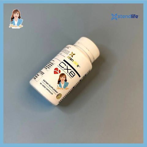 Viên uống hỗ trợ tim mạch, ngừa đột quỵ New Zealand Xtend Life CX8 Cardiovascular Support 90 viên