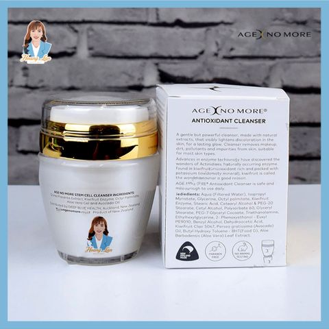 Sữa rửa mặt tế bào gốc nhau thai cừu New Zealand Age No More Stem Cell Cleanser 50ml 739638