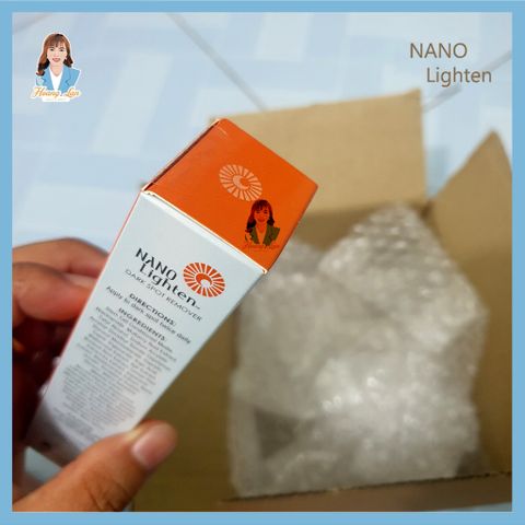 Serum giảm sạm nám da, tàn nhang Mỹ Nano Lighten Dark Spot Remover 20ml