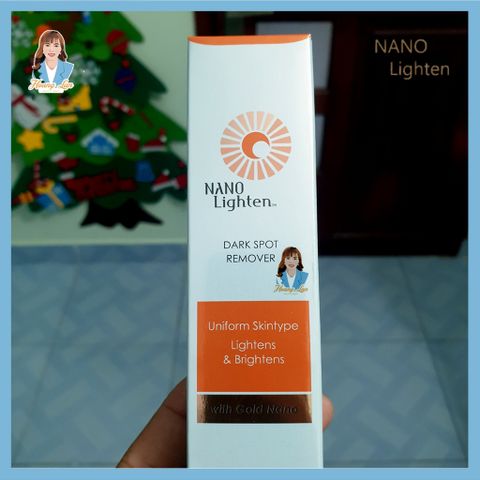 Serum giảm sạm nám da, tàn nhang Mỹ Nano Lighten Dark Spot Remover 20ml