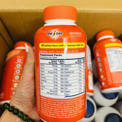 One A Day Women’s Multivitamin Bayer USA 300 viên