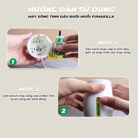 Máy đuổi muỗi VAPE bằng tinh dầu của Nhật Bản