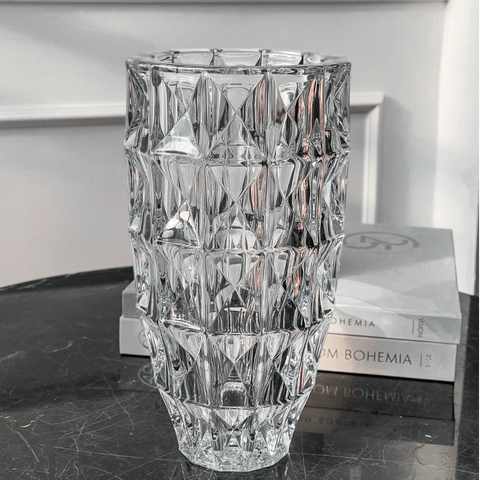 LỌ HOA BOHEMIA DIAMOND 28CM