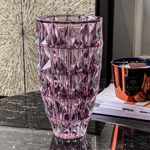LỌ HOA BOHEMIA DIAMOND 28CM