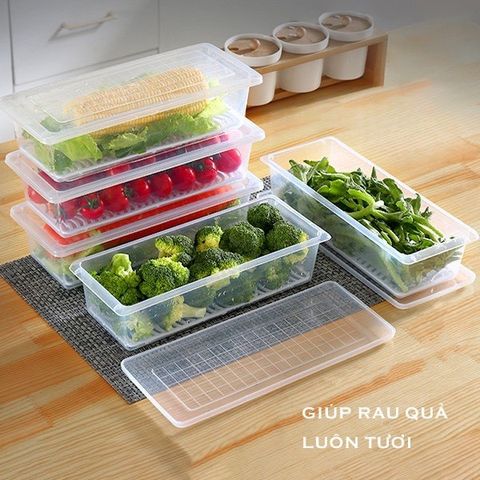 Hộp đựng thực phẩm chữ nhật (TH379)