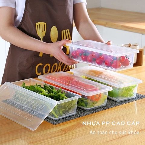 Hộp đựng thực phẩm chữ nhật (TH379)