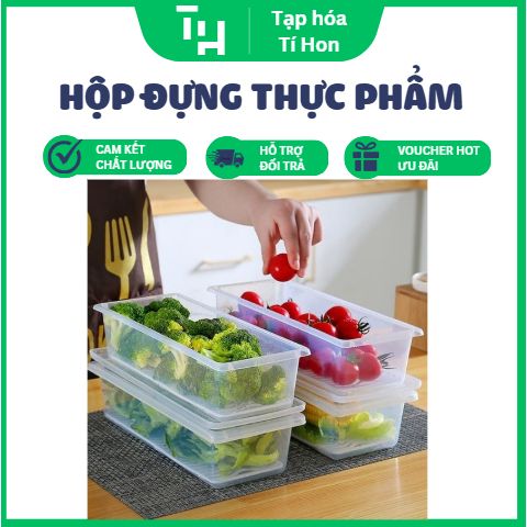 Hộp đựng thực phẩm chữ nhật (TH379)
