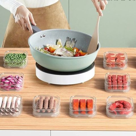 Bộ 10 Hộp Đựng Thực Phẩm Tủ Lạnh (TH380)