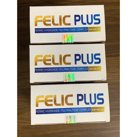 (Chính hãng) Siro Bổ Sung Sắt Hữu Cơ [TPBVSK Felic Plus Siro] - H/20 ốngx10ml 739705