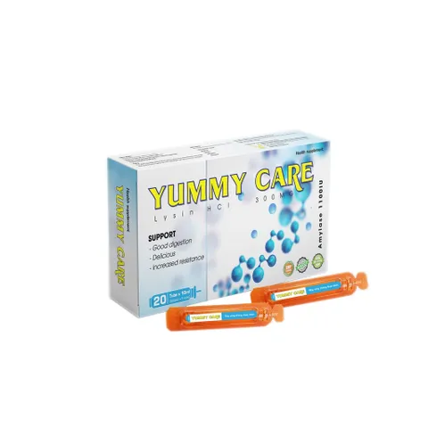 (Chính hãng) Hỗ trợ ăn ngon tiêu hóa tốt [TPBVSK Yummy Care (hộp dài)] - H/20 ống x10ml 739709