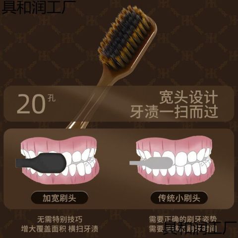 Hộp 6 bàn chải Luxury hoạ tiết GC sang trọng (TH381)