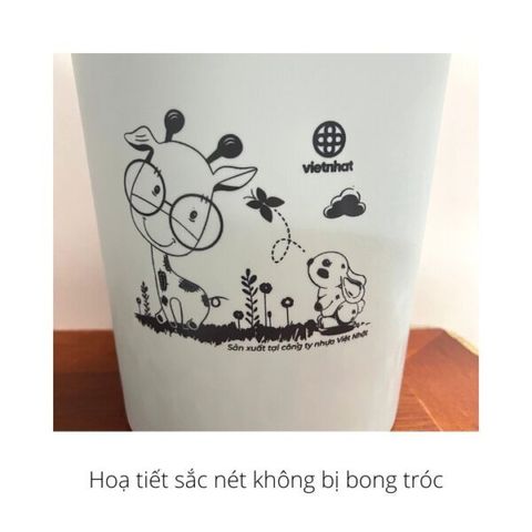 Thùng rác bật tròn Việt Nhật (TH385)