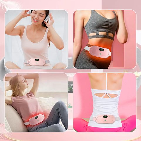 Máy Massage Bụng Nikio NK-162 - Giảm Đau Bụng Kinh, Thư Giãn Tại Nhà, Pin Sạc Tiện Lợi