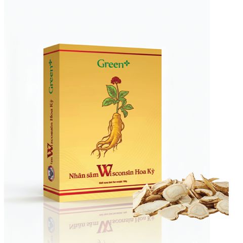 Nhân Sâm Wisconsin Hoa Kỳ - Hộp 50g Nhân Sâm Cắt Lát Tăng Cường Sinh Lực và Sức Đề Kháng - Hỗ Trợ Chế Biến Món Ăn