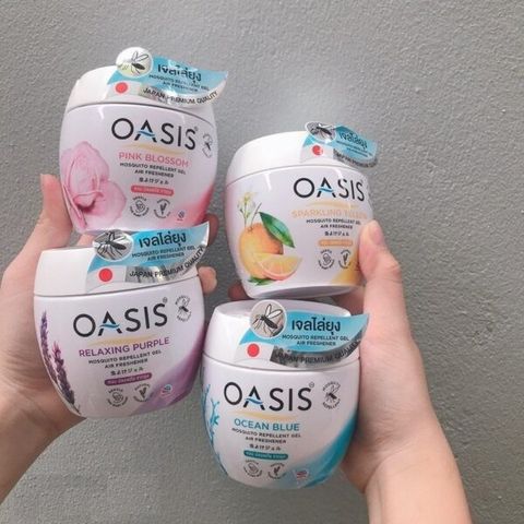 Sáp thơm đuổi muỗi OASIS chuẩn Thái (Mùi ngẫu nhiên) (TH406)