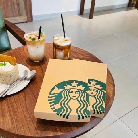 Bộ đũa muỗng nĩa inox Starbucks (TH409)