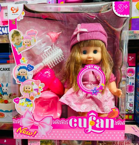 Búp Bê Kèm Phụ Kiện Máy Sấy Và Lược Đồ Chơi Búp Bê Dễ Thương Cho Bé 9599 Chọn Mẫu Ngẫu Nhiên