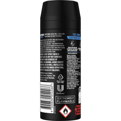 Xịt khử mùi toàn thân nam Lynx Anarchy  165ml.