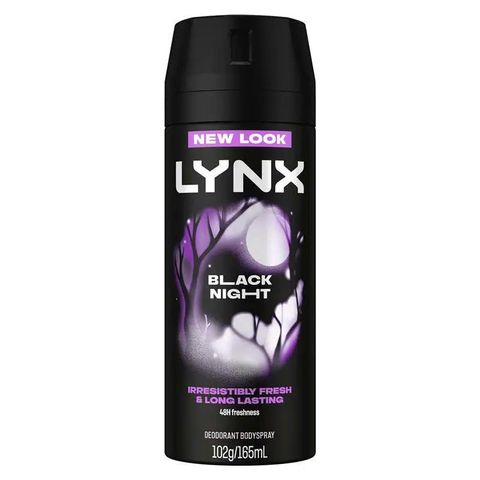 Xịt khử mùi Lynx Deodorant Black Night 165ml 739803