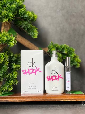 Mẫu thử 10ml Nước hoa Ck Shock for Her