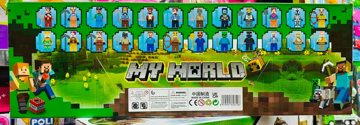 Bộ đồ chơi nhân vật MyWorld Thế giới của tôi phong cách pixel 2610 2915 giao mẫu ngẫu nhiên