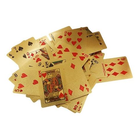Bộ bài tây mạ vàng cao cấp (TH421)