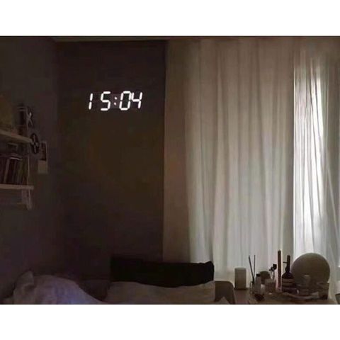 Đồng hồ đèn led để bàn, treo tường (TH422)