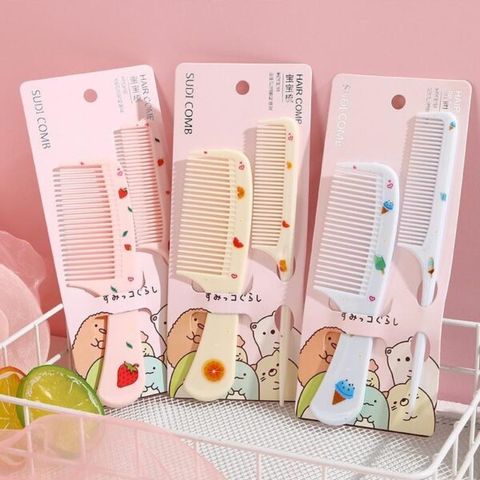 Set 2 lược chải tóc dễ thương (Màu ngẫu nhiên) (TH424)