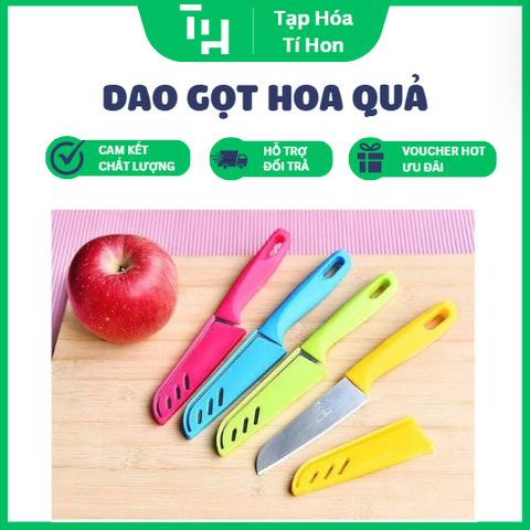 Dao gọt hoa quả có nắp đậy (Màu ngẫu nhiên) (TH430)
