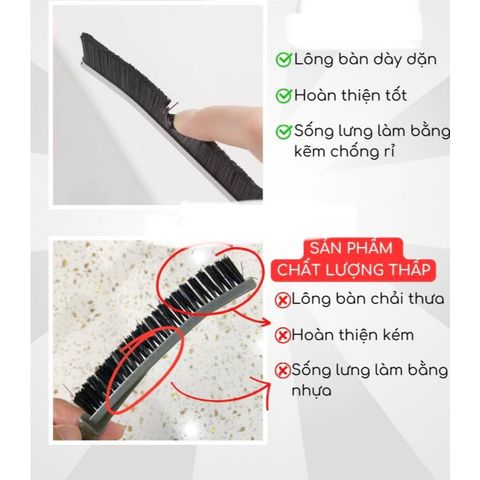 Bàn Chải Vệ Sinh Góc Tường, Khe Hẹp (TH433)