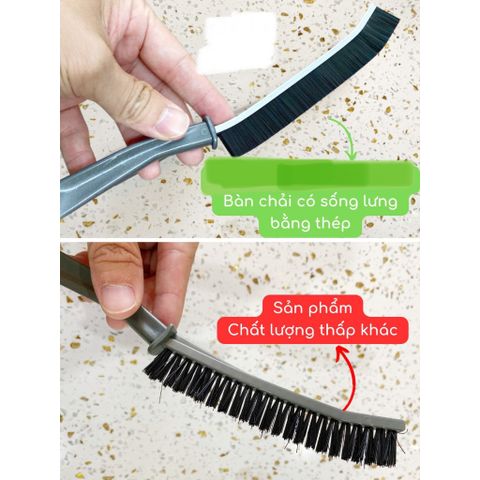 Bàn Chải Vệ Sinh Góc Tường, Khe Hẹp (TH433)