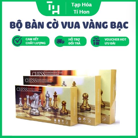 Bộ bàn cờ vàng bạc (TH436)